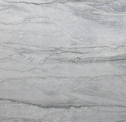 Fusion Platinum quartzite texture with metallic grey background and dark veins