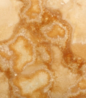Honey Onyx texture showing translucent amber banding